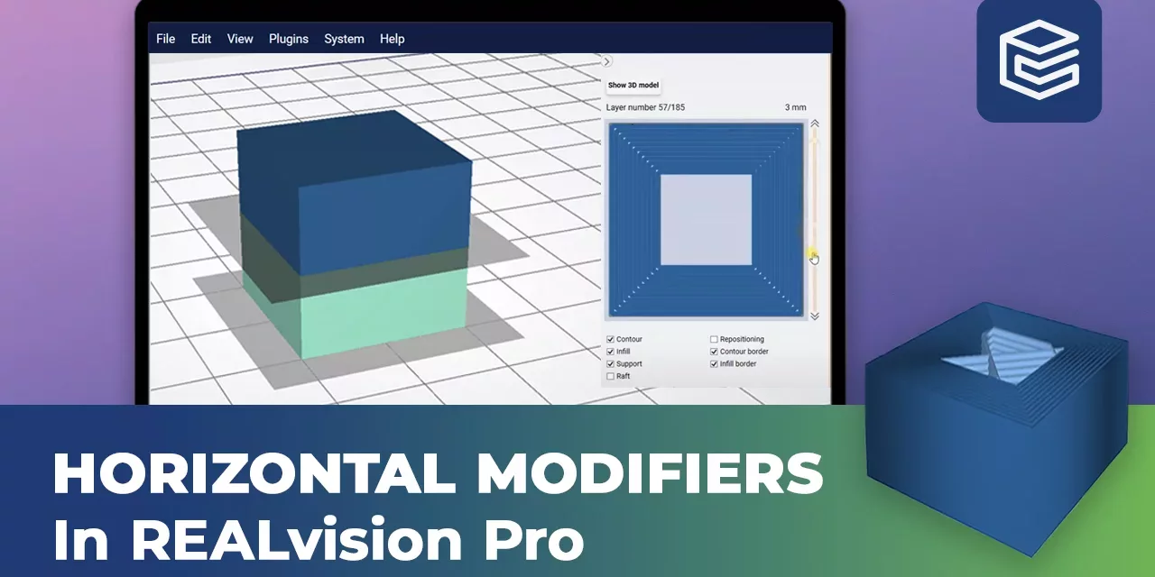 Horizantal modifiers in REALvision Pro