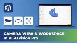 Camera and workspace settings