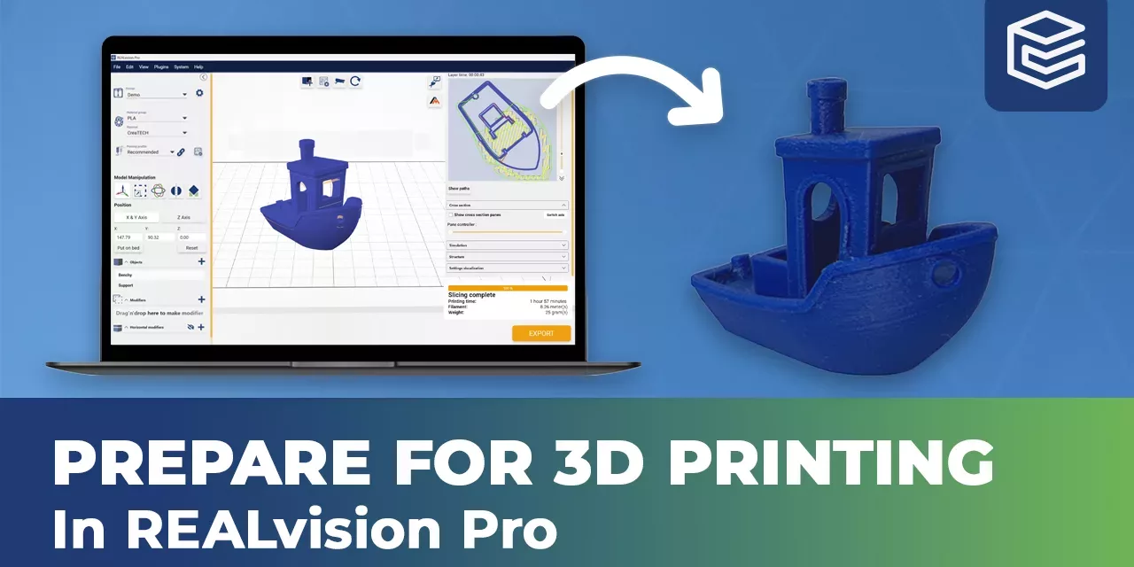 Prepare for 3D printing Prepare for 3D printing