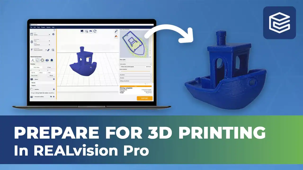 Prepare for 3D printing