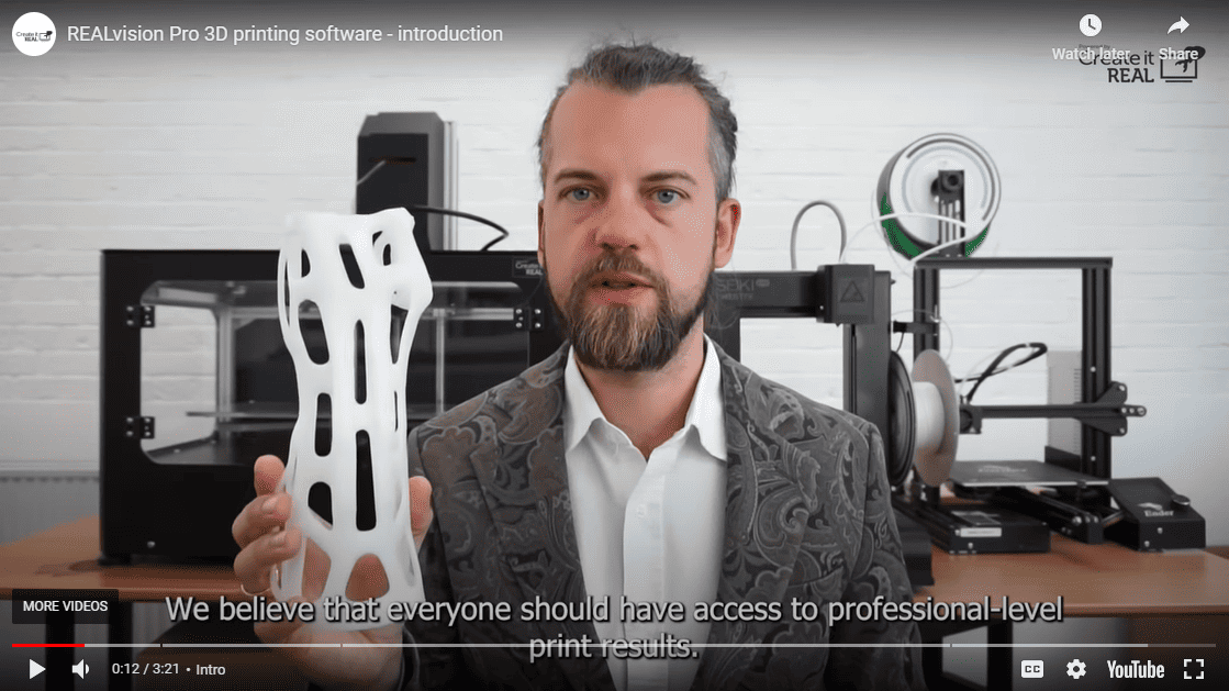 REALvision Pro software introduction